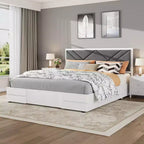 Telaio Letto Imbottito con Testiera – Matrimoniale / Queen Size