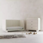 Culla convertibile 3-in-1 Sage con sponda per bambino, 1-Bambino
