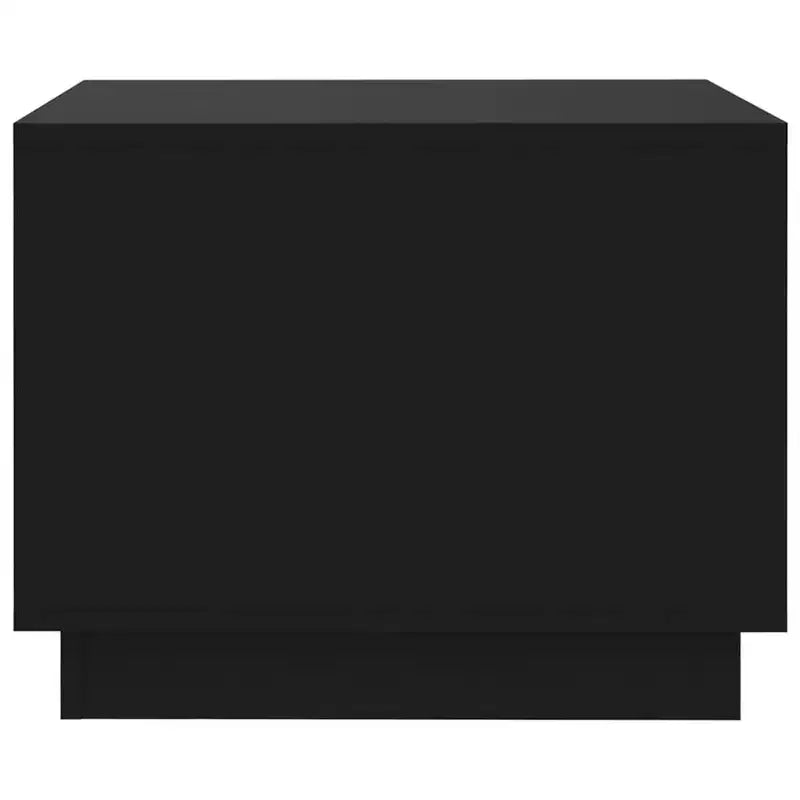 Tavolino da caffè quadrato a LED bianco, 50x50x40 cm