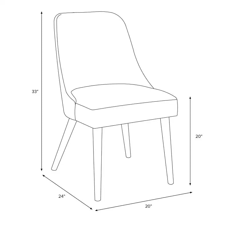 Sedia da pranzo imbottita senza braccioli, con schienale a botte, beige / carbone / blu scuro / bianco, 1 posto